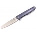 Нож Mr.Blade Snob M390 titanium handle складной blue