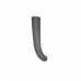 Трубка изогнутая для крючка Gardner Covert hook aligners small c-thru black/silt