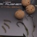 Трубка изогнутая для крючка Gardner Covert hook aligners large c-thru brown
