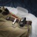 Чехол Victorinox кожанный черный с застежкой Velkro