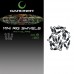 Вертлюг Gardner Covert mini rig swivels с застежкой 20шт №12