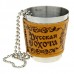 Стакан Хольстер с цепочкой Русская охота заяц
