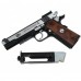 Пистолет Colt Special Combat (никель с пласт. накладками под дерево)