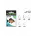 Крючки Cottus Katana black nickel карась №10 10шт