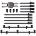 Подставка Prologic Black fire pod'n Goalpost kit 3 rods