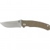 Нож Mr.Blade Oslava common stone washed складной tan