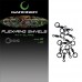 Вертлюг с быстросъёмом Gardner Covert flexi-ring swivels anti glare №12