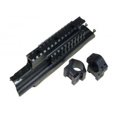 База Leapers Weaver на АК с кольц. 1" MNT-T970TR