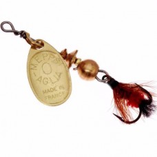 Блесна Mepps Aglia Mouche №1 Gold/Red fly