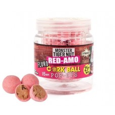 Бойлы Dynamite Baits Pink red amo fluro cork ball 15мм