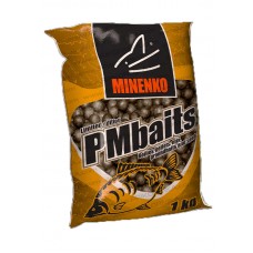 Бойлы MINENKO PMbaits пылящие halibut-палтус 26мм 1кг