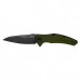 Нож Kershaw Bereknuckle складной сталь 14C28N рукоять оливковая 6061-T6