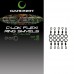 Вертлюг Gardner Covert c-lok flexi ring swivels anti glare №12