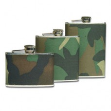 Фляга  Mil-tec  Taschenflasche Edelstahl 8 Oz oliv