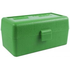 Кейс MTM Series с крышкой для переноски 50 п-н. 7.62х39мм зеленый