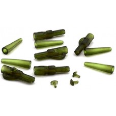 Клипса безопасная Nautilus Lead clip with lock-tail rubber olive