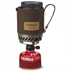 Комплект Primus Lite plus dark olive piezo горелка с кастрюлей