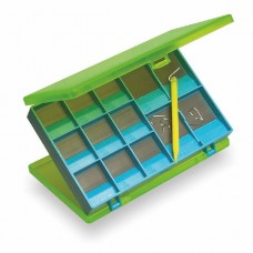 Коробка Stonfo Doppio magnete магнитная 2-стор120х80х19мм 31 отделений