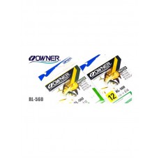 Крючки Owner с поводком RL-560 №12
