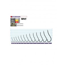 Крючки Owner с поводком RL-9330 №10 EEL