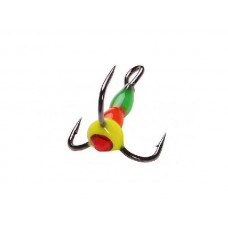 Крючок Salmo тройник для приманок LJ scandi с каплей цв Owner 16/GRY