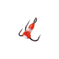 Крючок Salmo тройник для приманок LJ scandi с каплей цв Owner 16/RFR