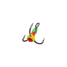 Крючок Salmo тройник для приманок LJ scandi с каплей цв Owner 18/GRY