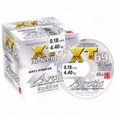 Леска Dragon XT69 Hi-Tech Arctic 40м 0.18мм