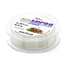 Леска Nautilus Micro leader 50м 0,181мм 2,4кг clear