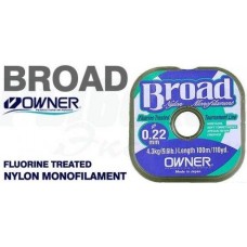 Леска Owner Broad green 100м 0,37мм