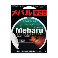 Леска Raiglon Leoina66 mebaru kasago fluorocarbon 100м 1,75/0,220мм