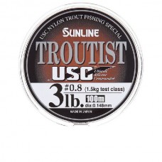 Леска Sunline Troutist USC 100м 0,8/0,148мм 3lbs