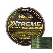 Леска Trabucco K-Karp Xtreme camo green 1000м 0,30мм