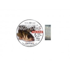 Леска Unitika Nightgame mebaru FC 75м 0,135мм 1,25кг