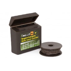 Лидкор Prologic Supercharged soft core leader 10м 40lbs camo silt