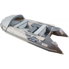 Лодка Gladiator D330 AL надувная серая