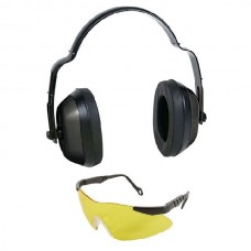 Набор Allen Shooting Glasses Safty Combo наушники+очки