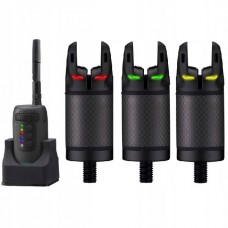 Набор сигнализаторов Prologic K3 Bite Alarm 3+1 green yellow red