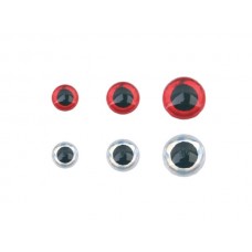 Наклейка глаз Stinger Grip 3D stickon silver 3,5мм