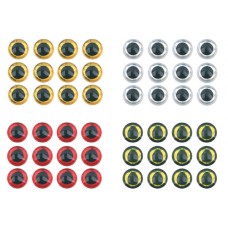 Наклейка Stinger глазки 3D Eyes 4mm Red 40шт.