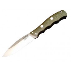 Нож Bark River Canadian Special Green Linen Micarta фикс. кл