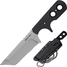 Нож Cold Steel Mini Tac фикс, рукоять сталь AUS8A пластик