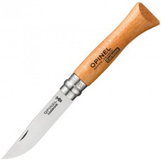 Нож Opinel 6VRN складной carbone 6см