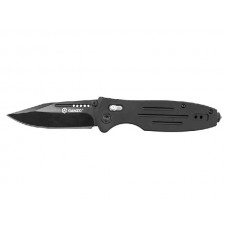 Нож Sanrenmu Tactical Ganzo 83mm рук. G10 черная крепл. на ремень