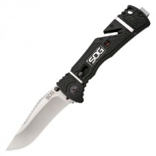 Нож SOG Trident Elite складной сталь Aus8 рукоять резина и пластик