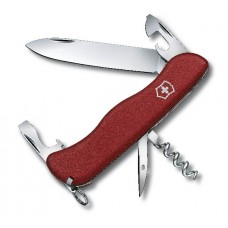 Нож Victorinox Picknicker 111мм 11 функций гладкое лезвие красный