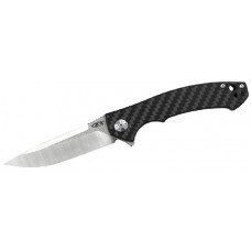 Нож Zero Tolerance складной K0450CFZDP рукоять карбон сталь ZDP-189