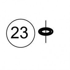 О- ринг регулятора силы № 23 Asso