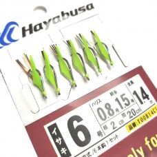 Оснастка Hayabusa морская сабики C1 №6-0,8-1,5