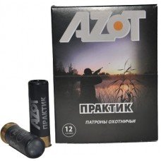 Патрон 12х70 Азот Практик картечь 8,5мм 1/25/250